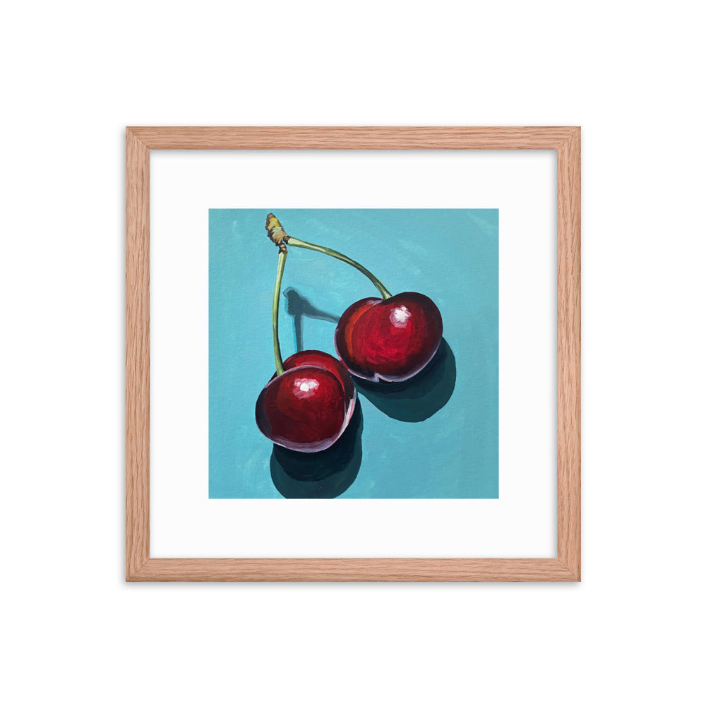 Cherries Framed Print