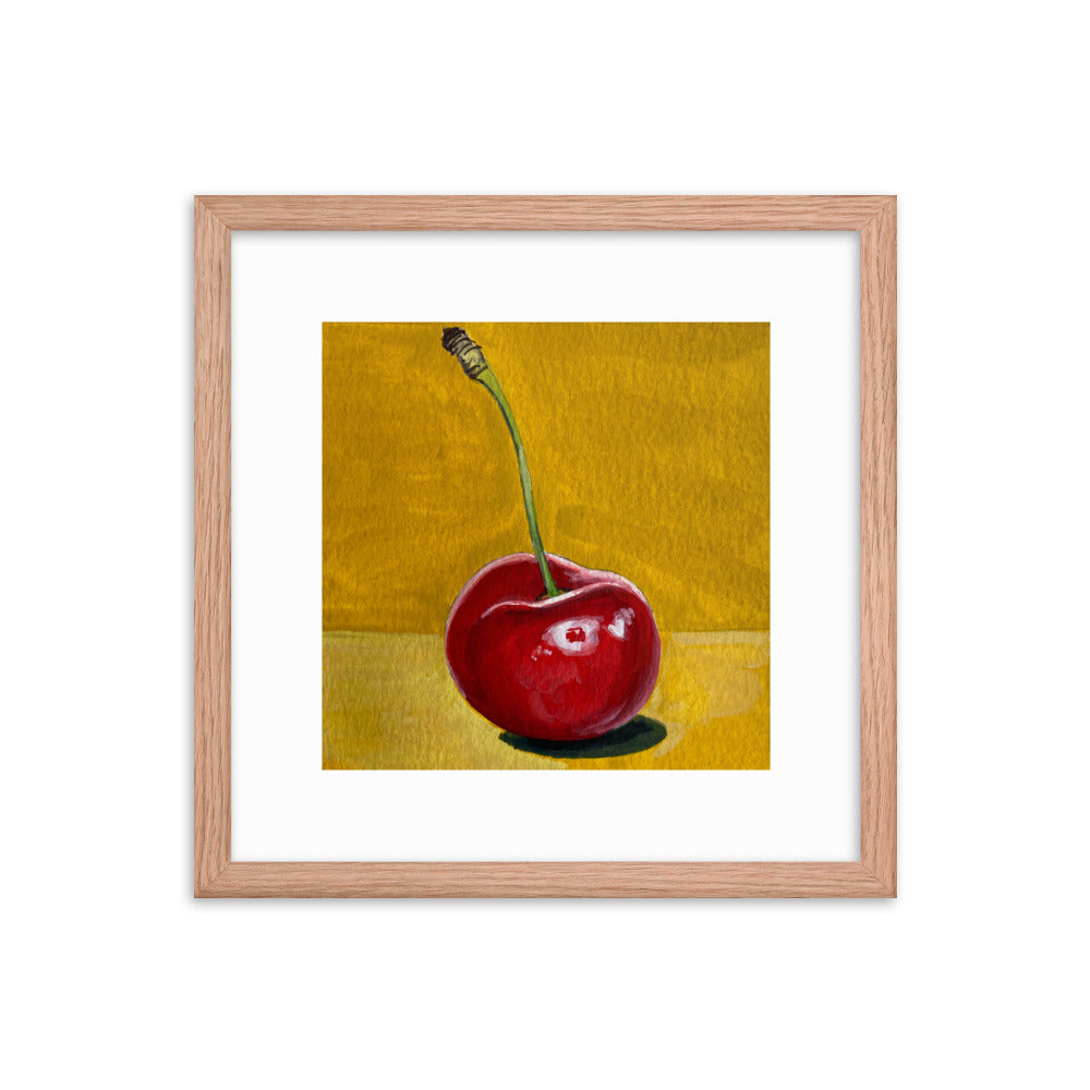 Cherry Framed Print