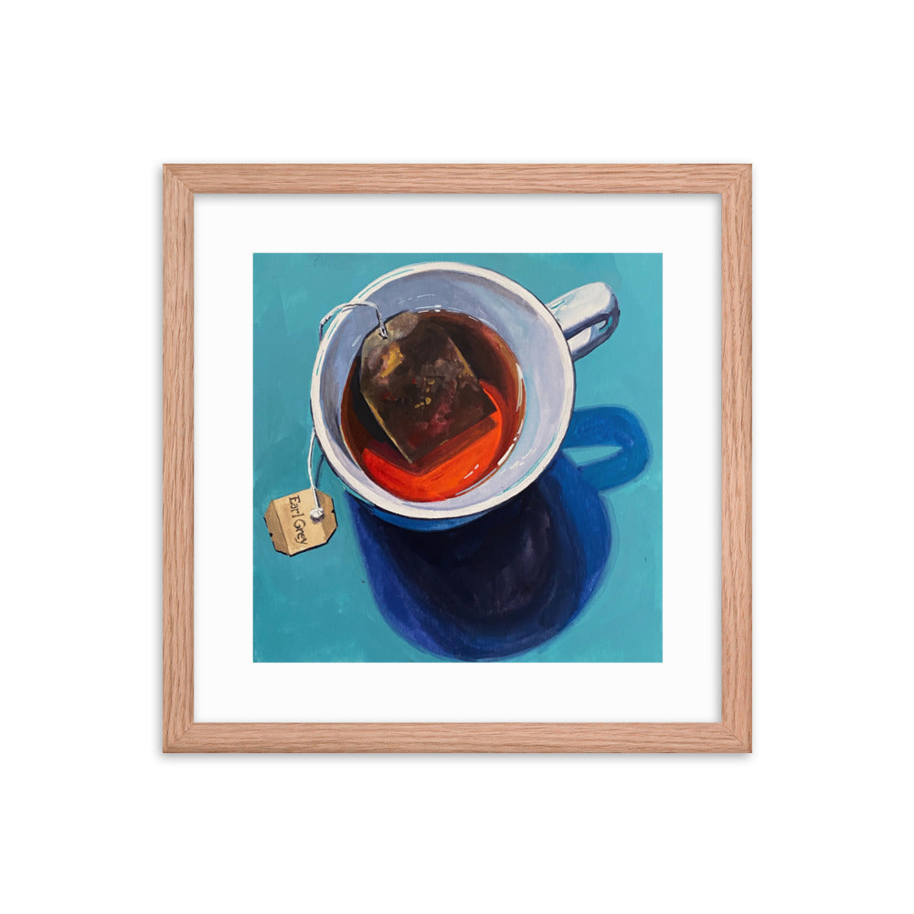 Earl Grey Tea Framed Print