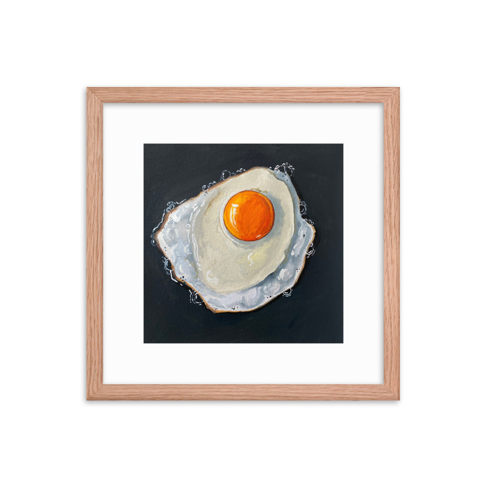 Fried Egg Framed Print