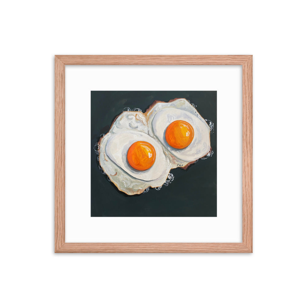 Fried Eggs Framed Print