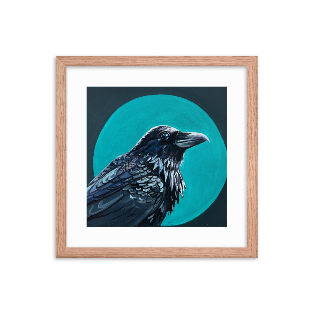 Crow Framed Print