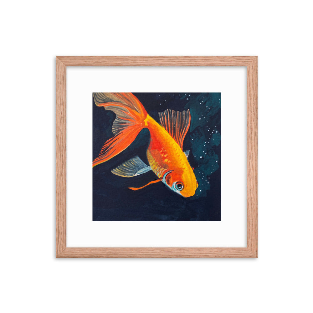 Goldfish Framed Print