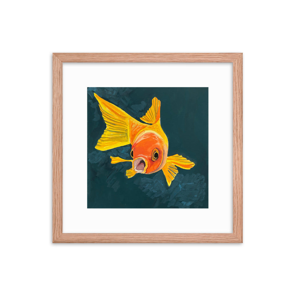 Goldfish Framed Print