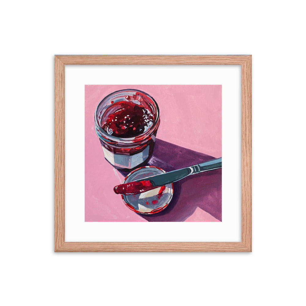 Jar of Jam Framed Print