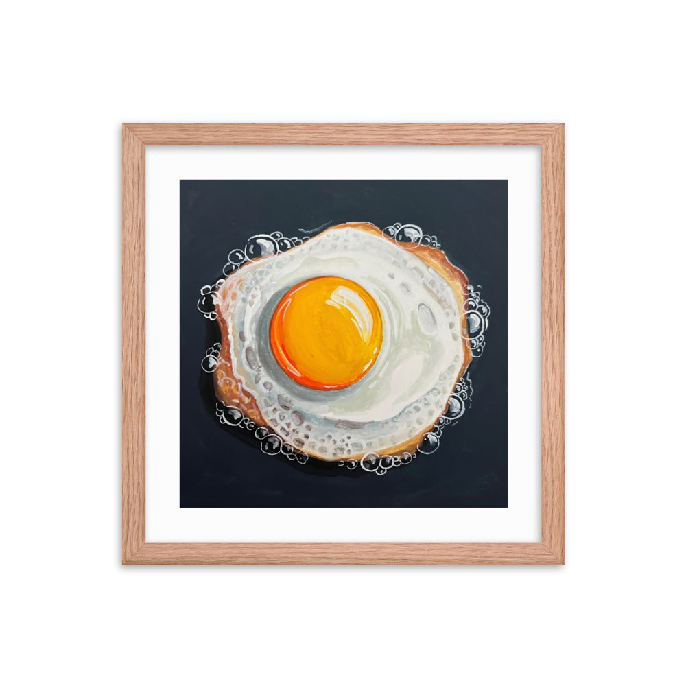 Fried Egg Framed Print