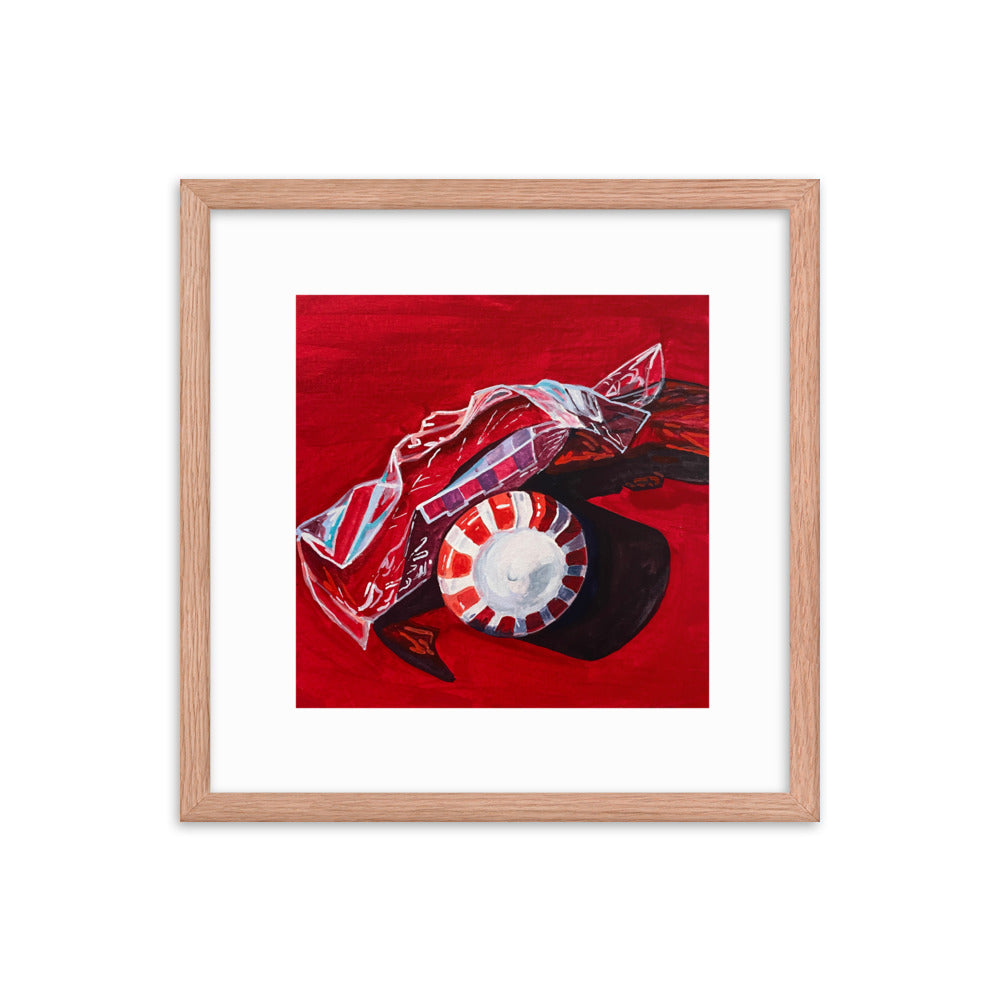 Peppermint Framed Print