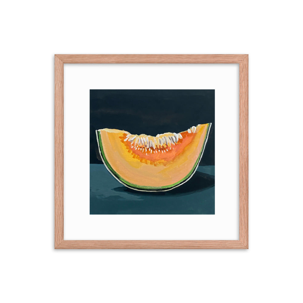 Cantaloupe Framed Print