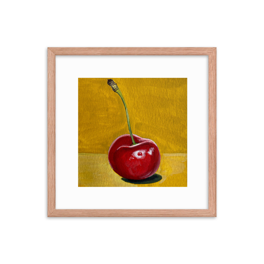 Cherry Framed Print