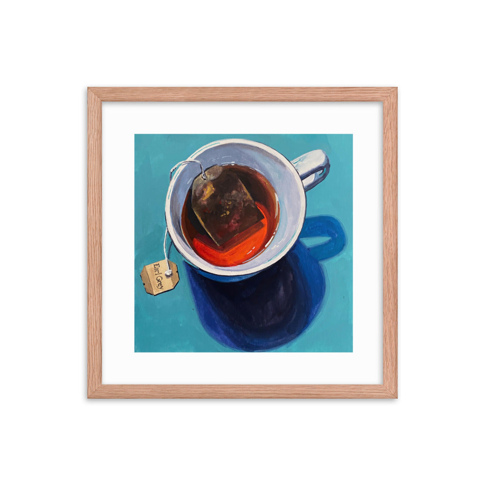 Earl Grey Tea Framed Print