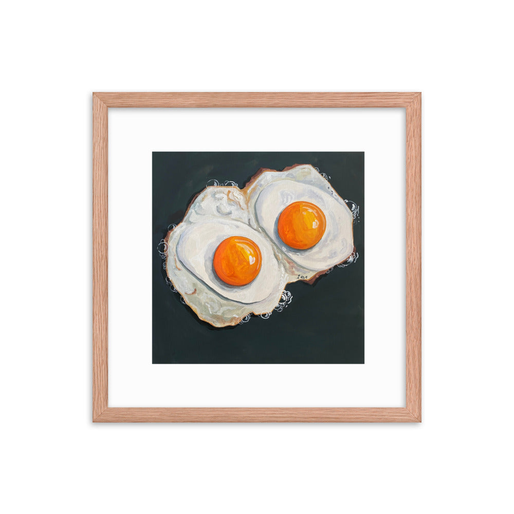 Fried Eggs Framed Print
