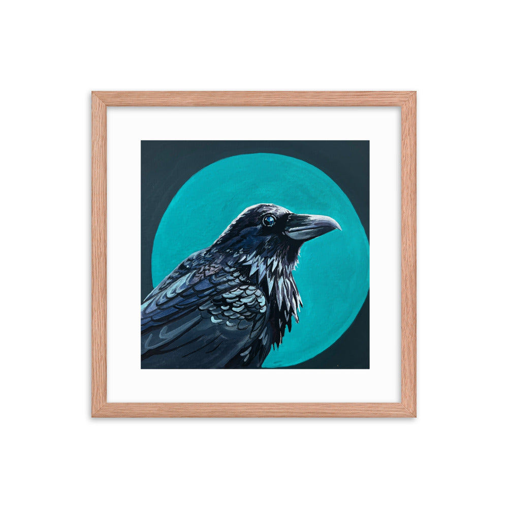 Crow Framed Print