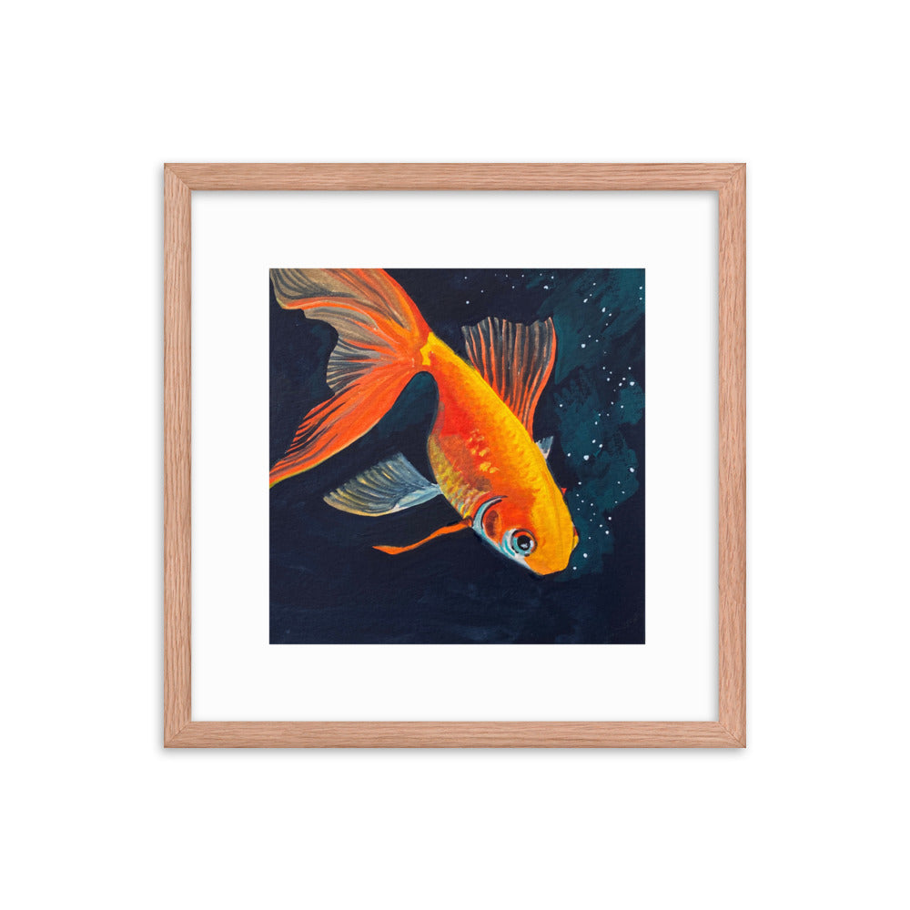 Goldfish Framed Print