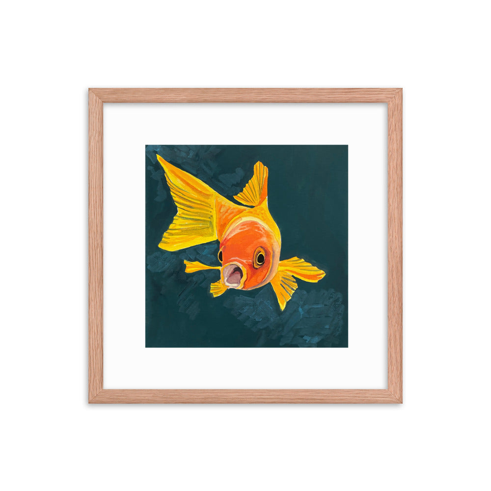 Goldfish Framed Print