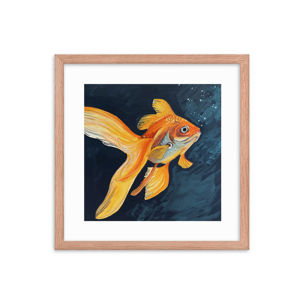 Goldfish Framed Print