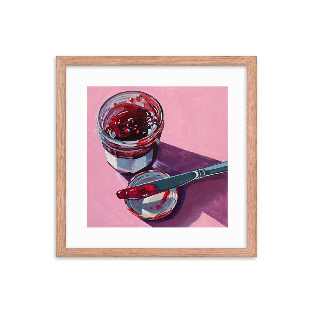 Jar of Jam Framed Print