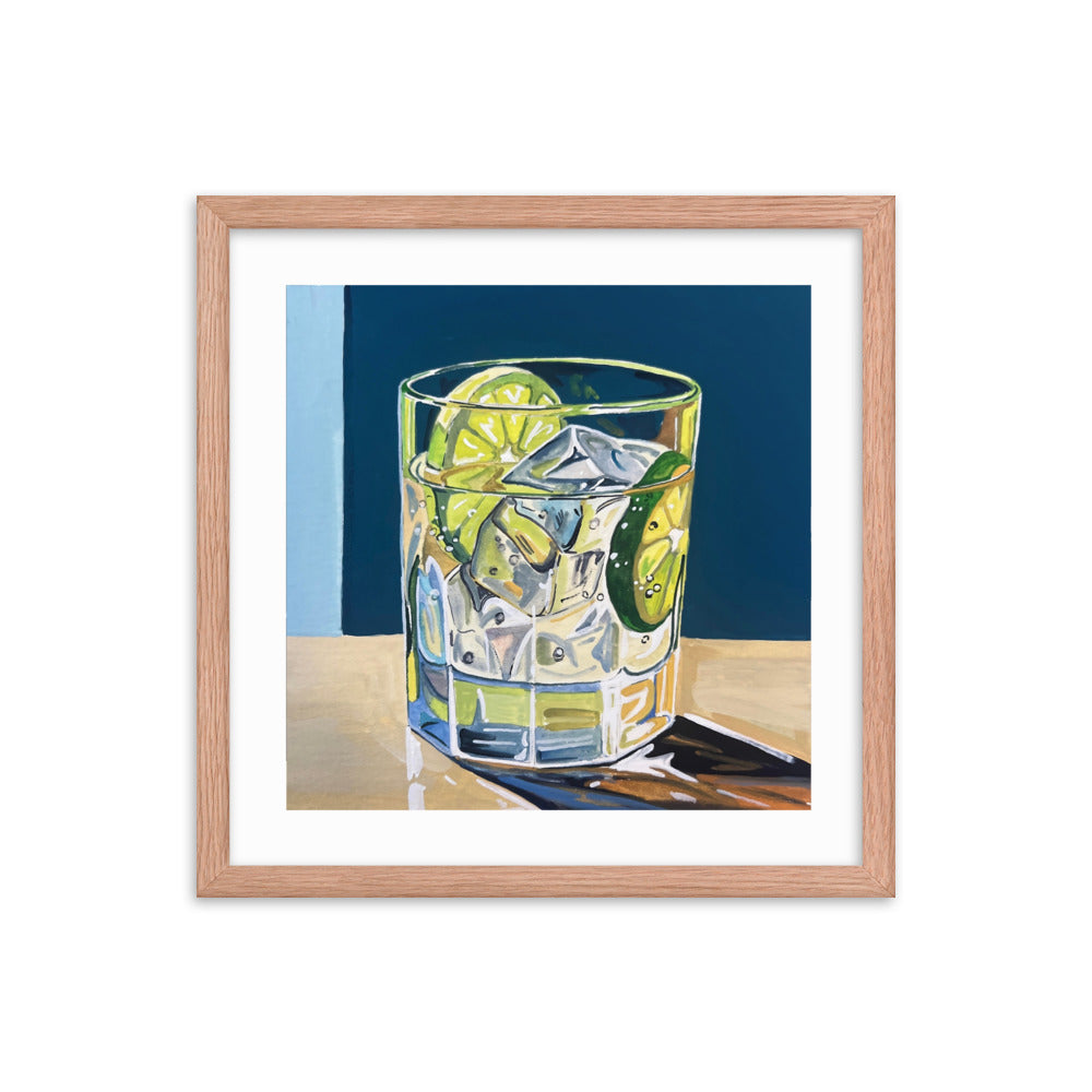 Gin and Tonic Framed Print