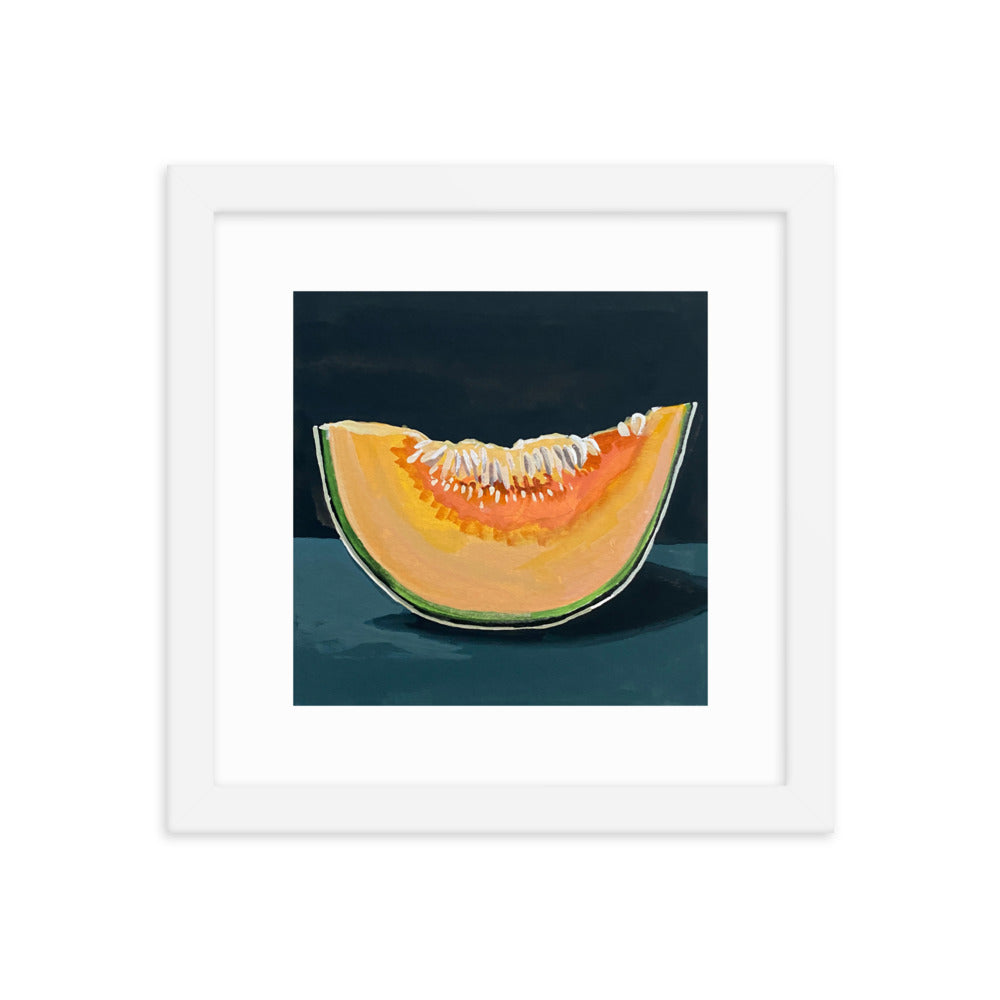 Cantaloupe Framed Print
