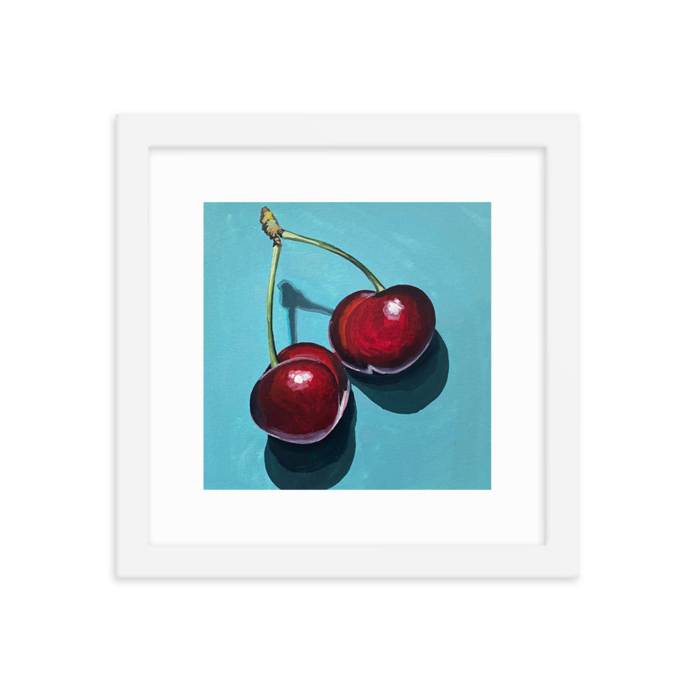 Cherries Framed Print