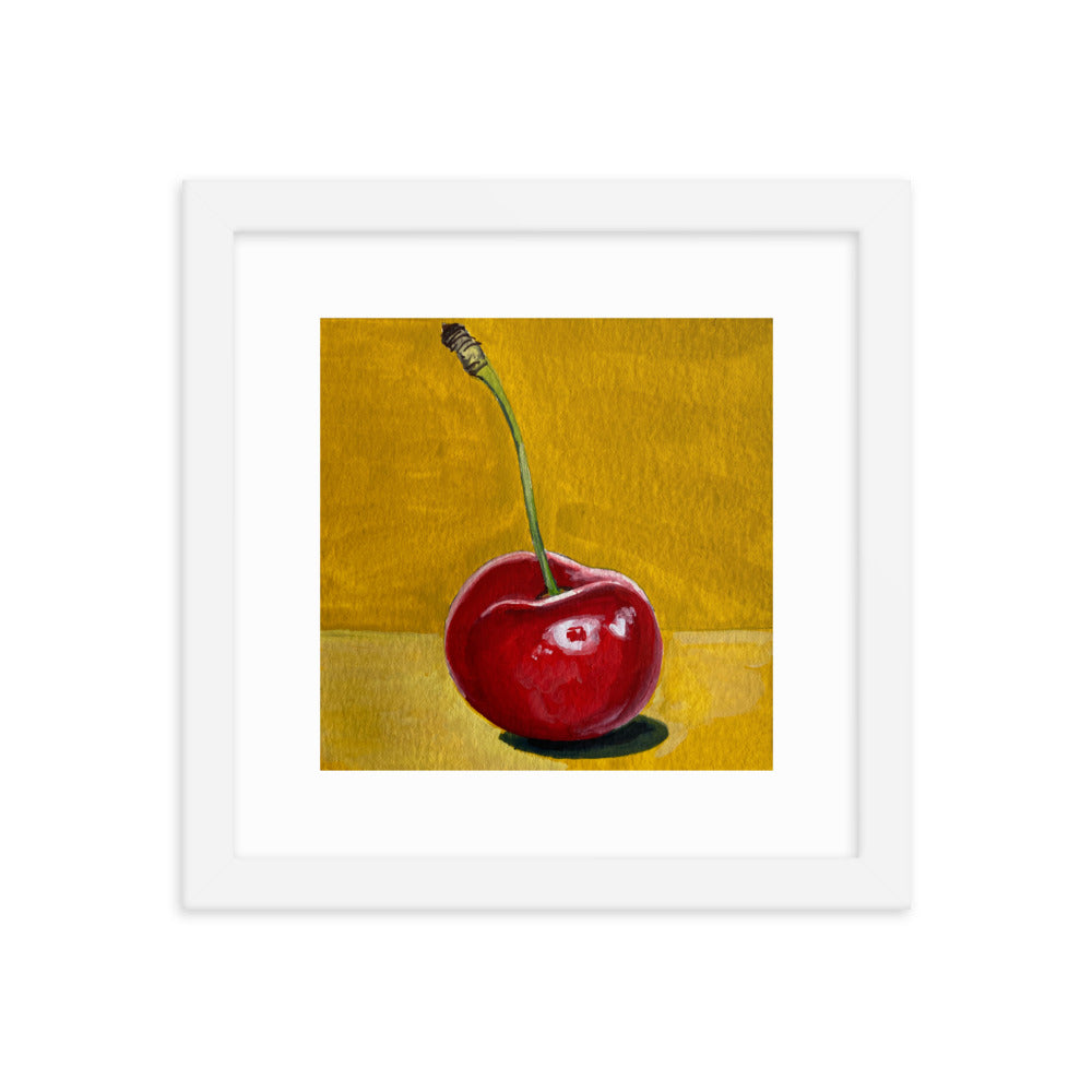 Cherry Framed Print