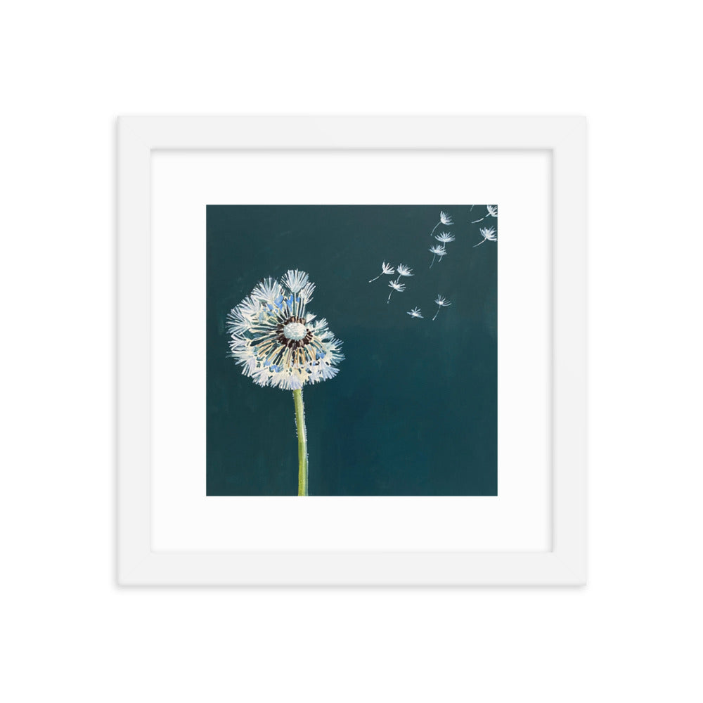 Dandelion Framed Print