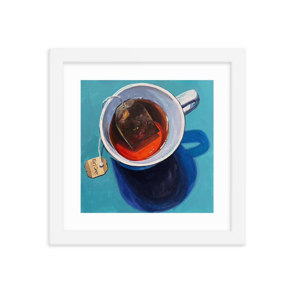 Earl Grey Tea Framed Print