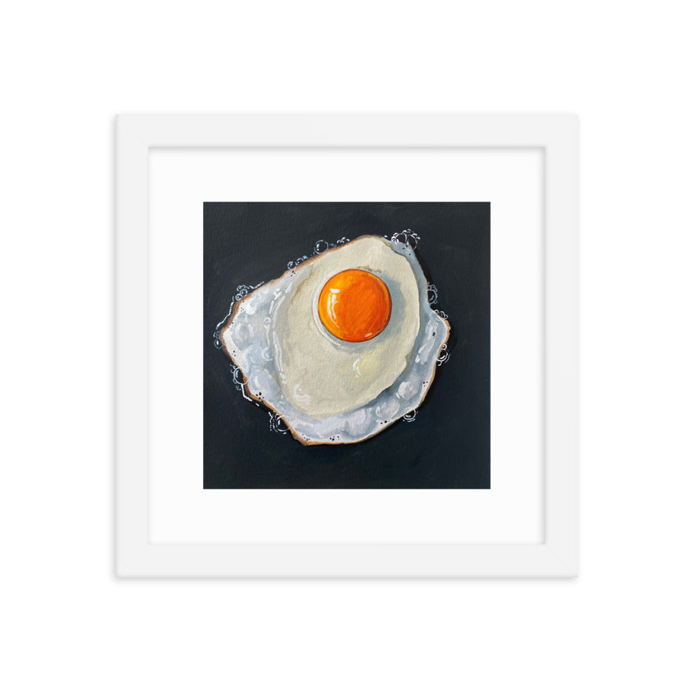 Fried Egg Framed Print