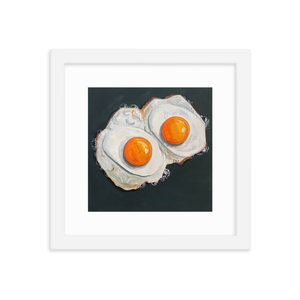 Fried Eggs Framed Print