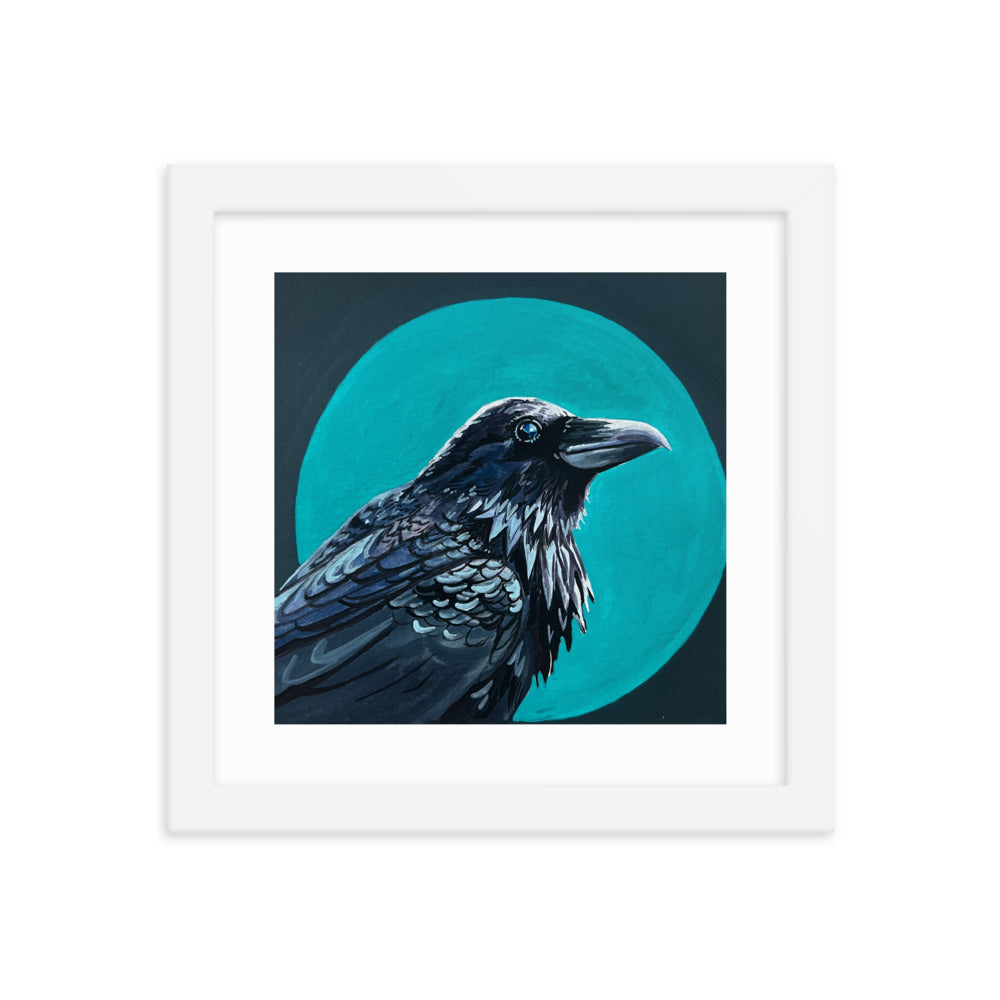 Crow Framed Print
