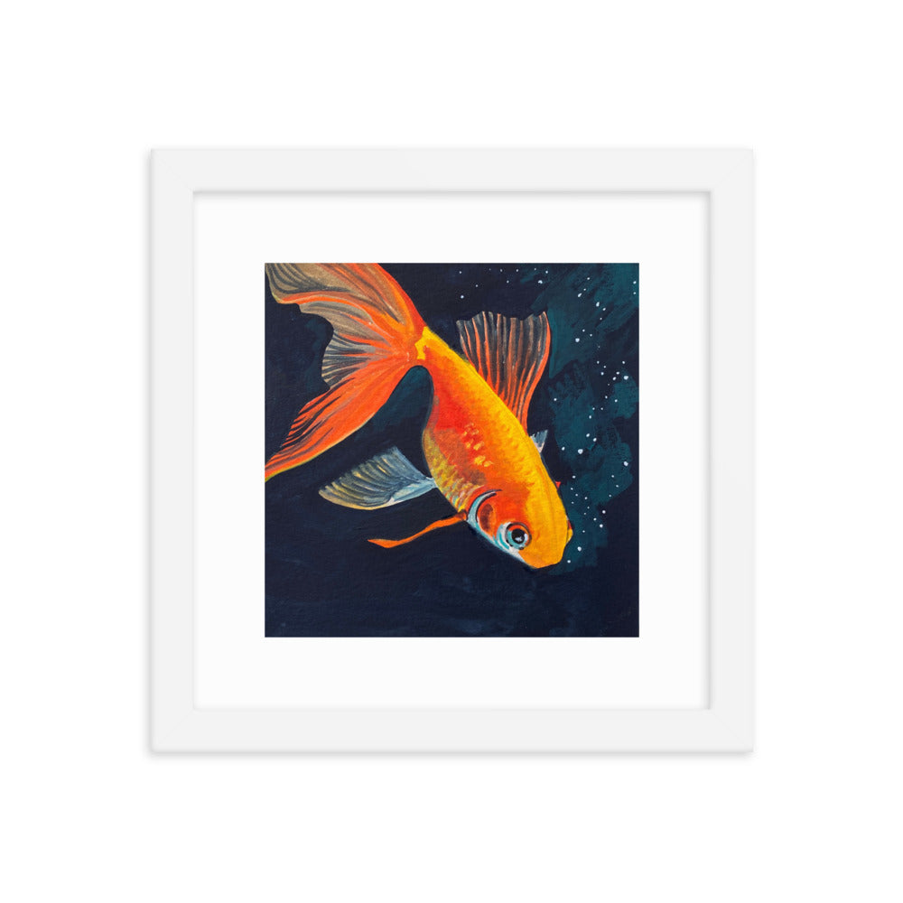 Goldfish Framed Print