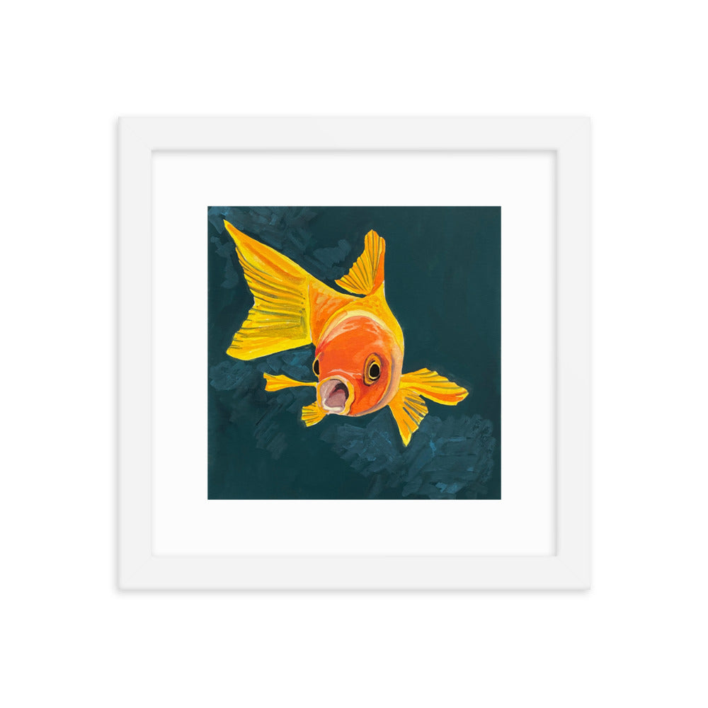 Goldfish Framed Print