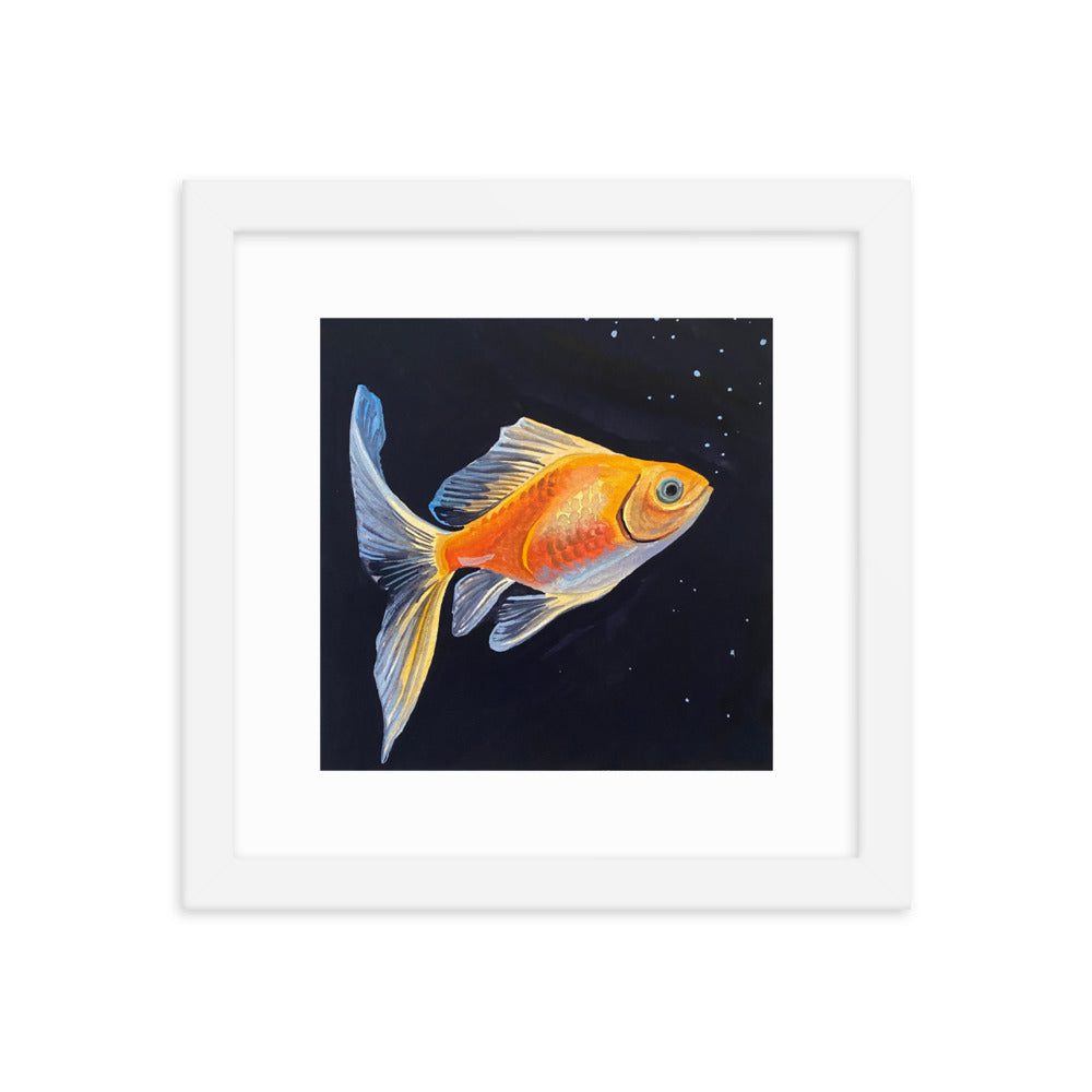 Goldfish Framed Print