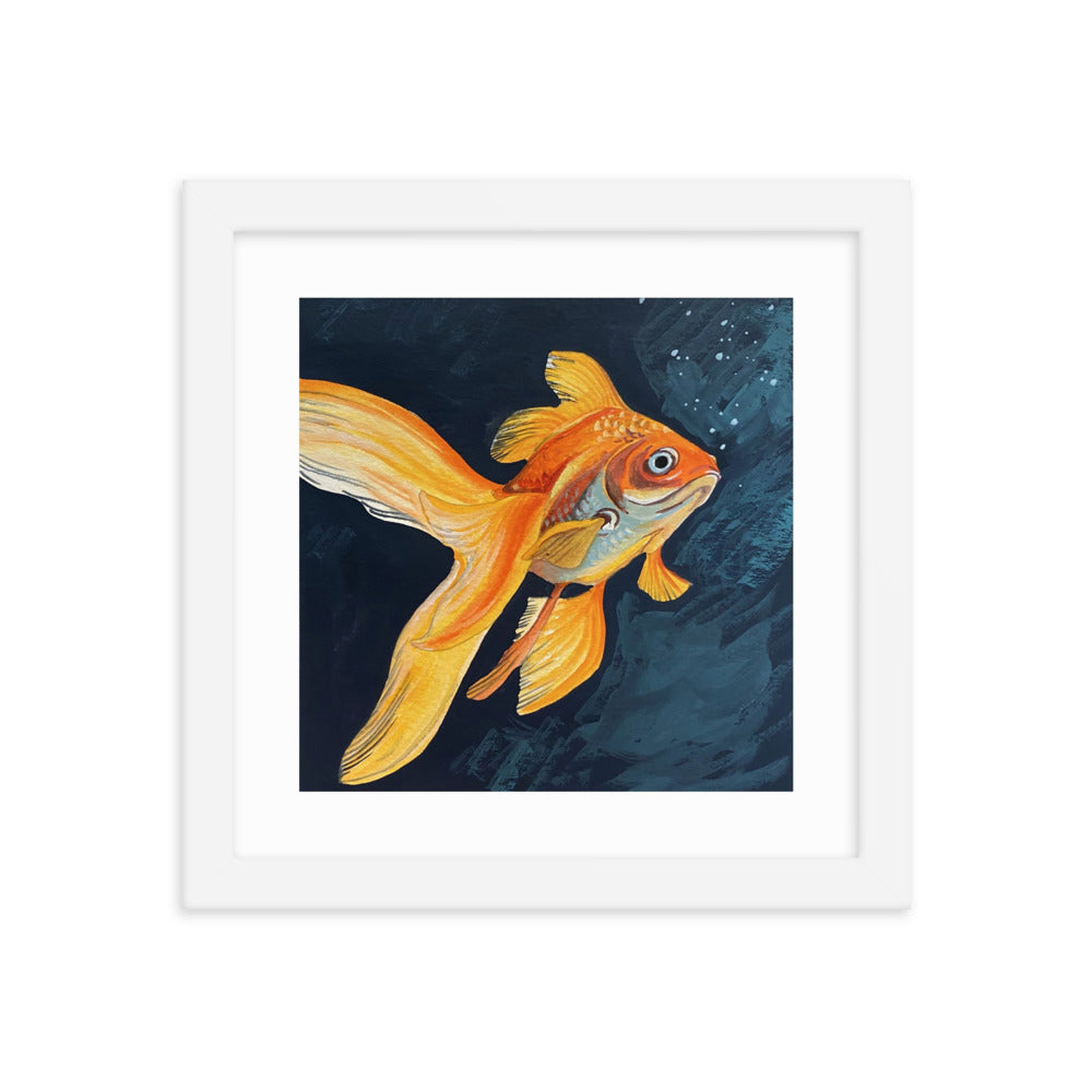 Goldfish Framed Print
