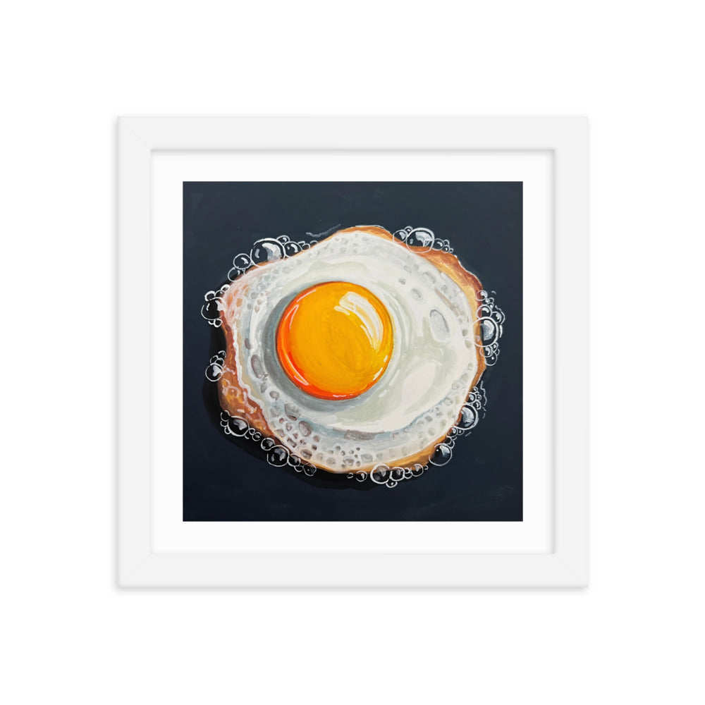 Fried Egg Framed Print