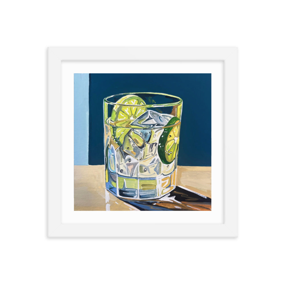 Gin and Tonic Framed Print