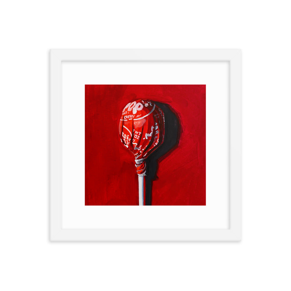 Tootsie Pop Framed Print