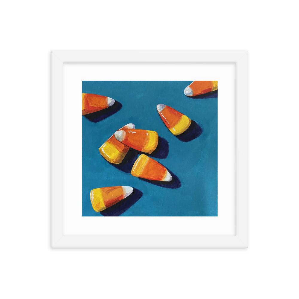 Candy Corn Framed Print