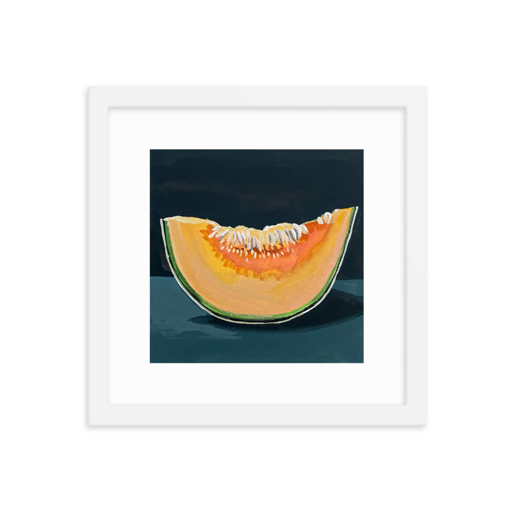 Cantaloupe Framed Print