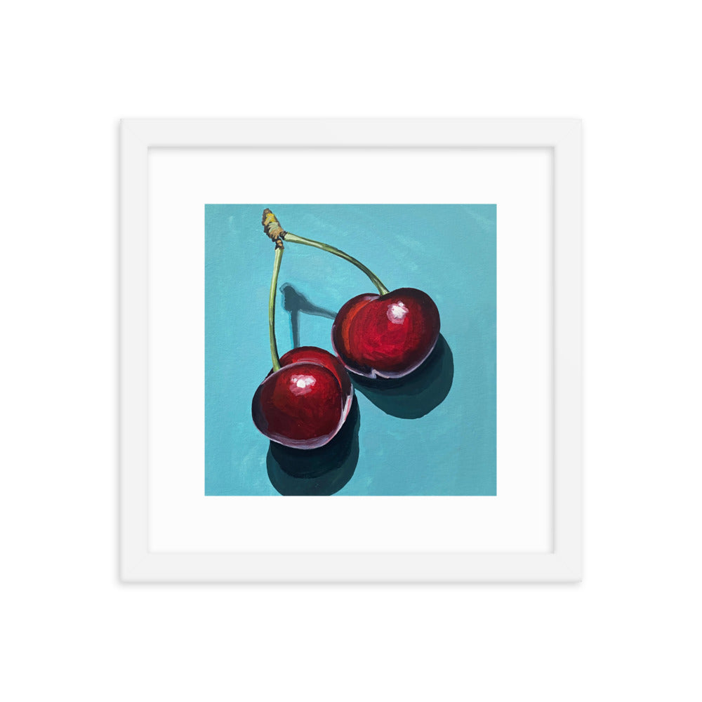 Cherries Framed Print