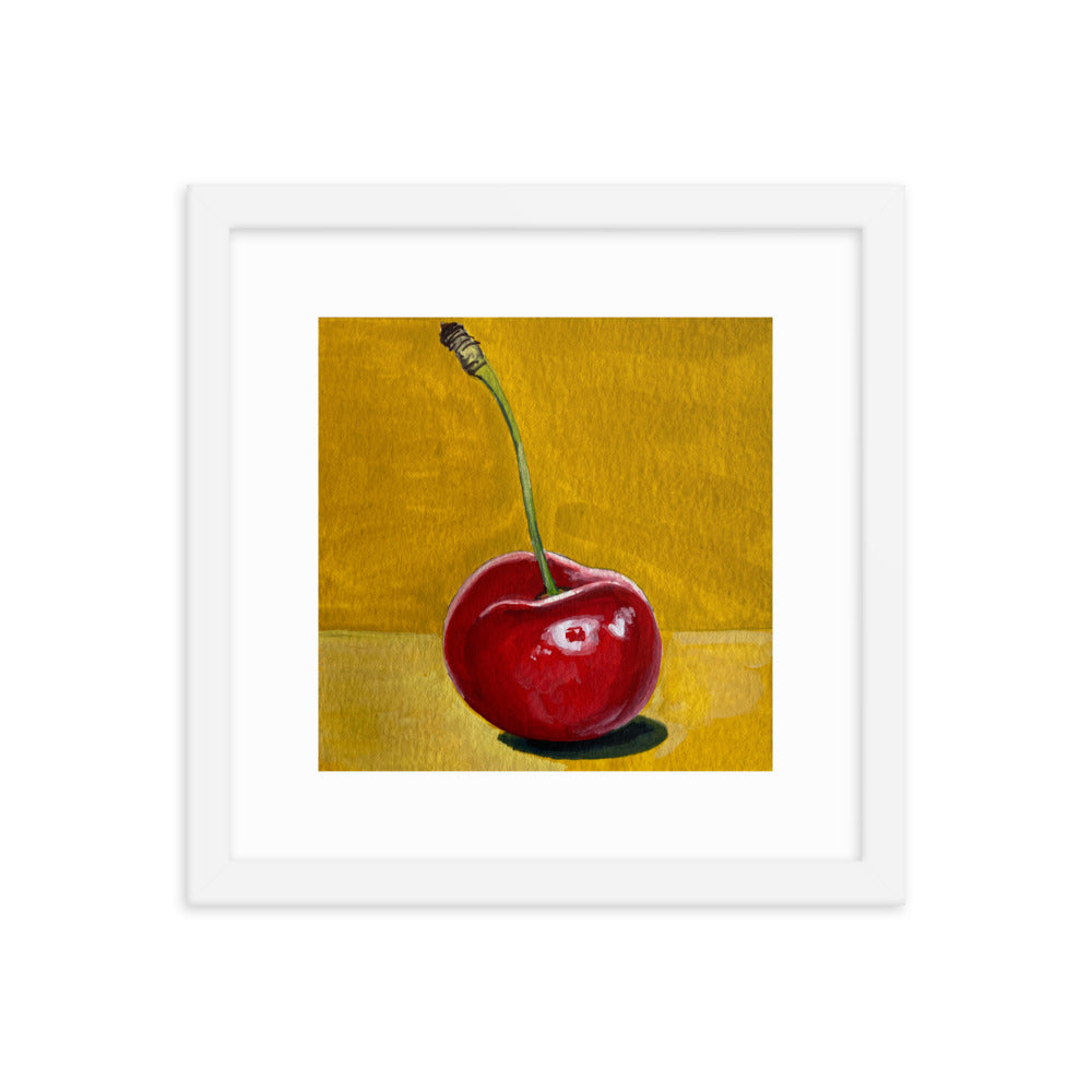 Cherry Framed Print
