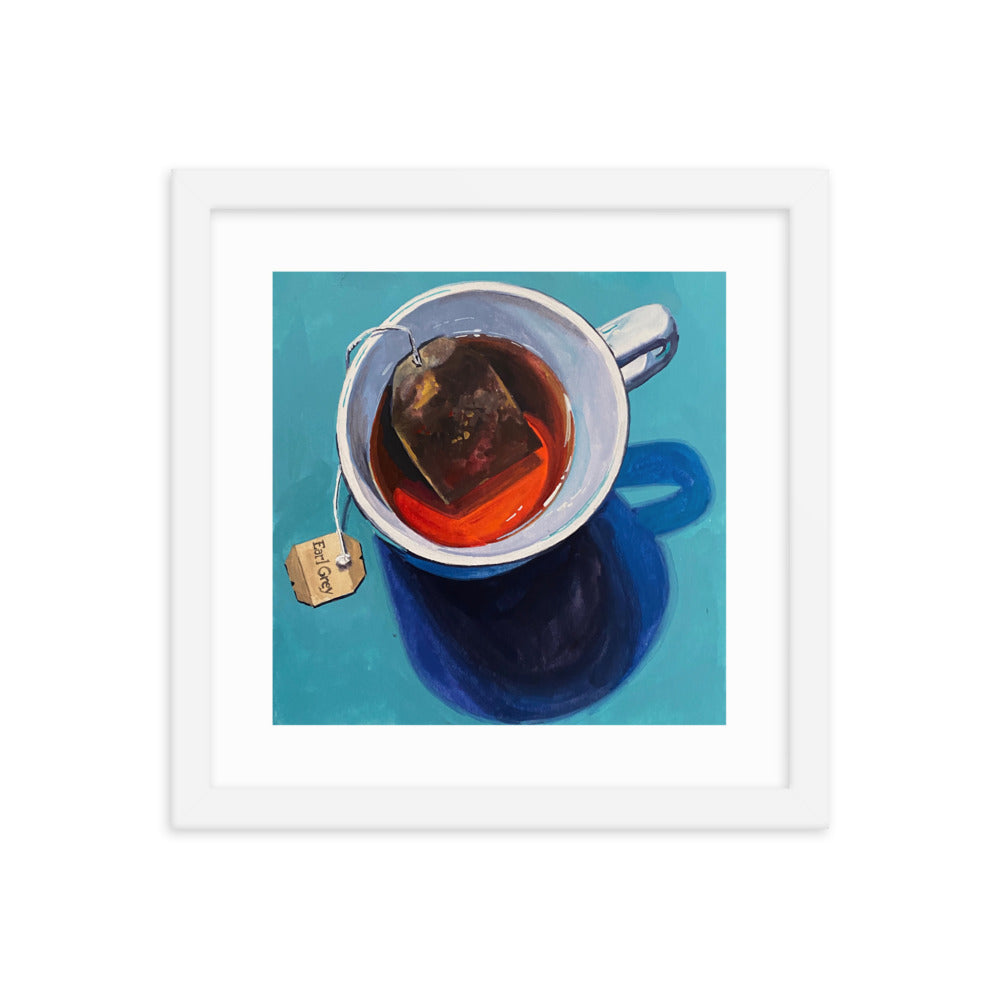Earl Grey Tea Framed Print