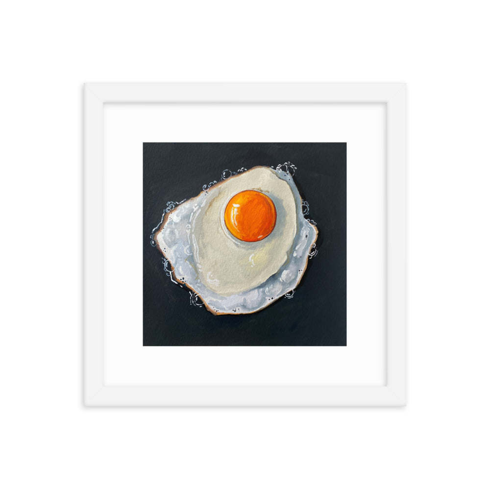 Fried Egg Framed Print