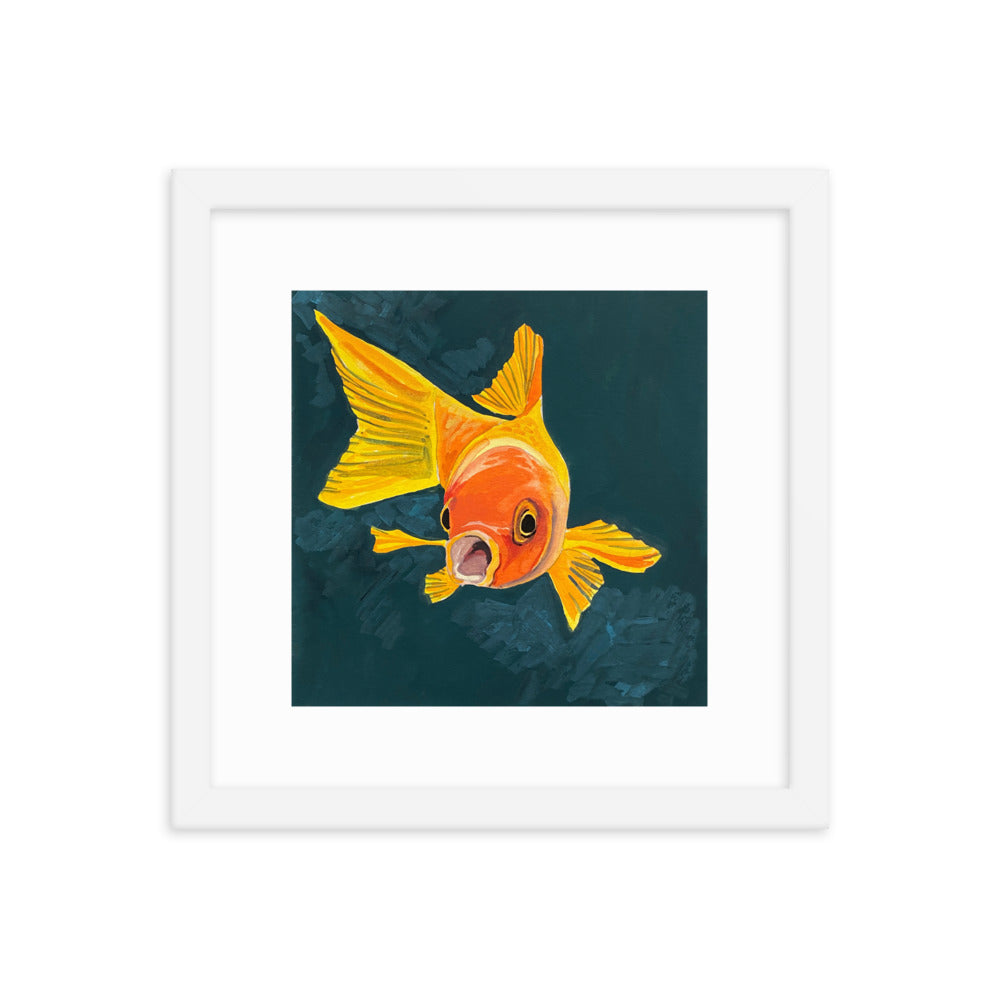 Goldfish Framed Print