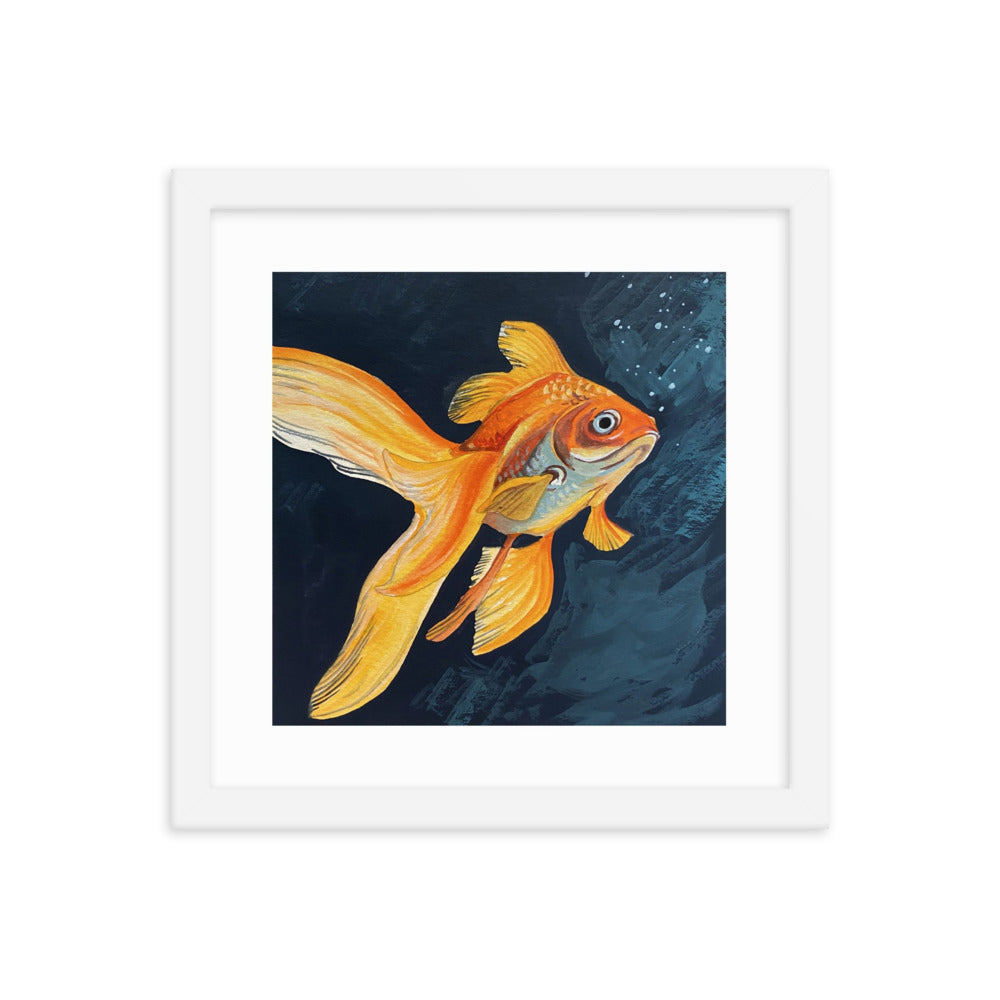 Goldfish Framed Print