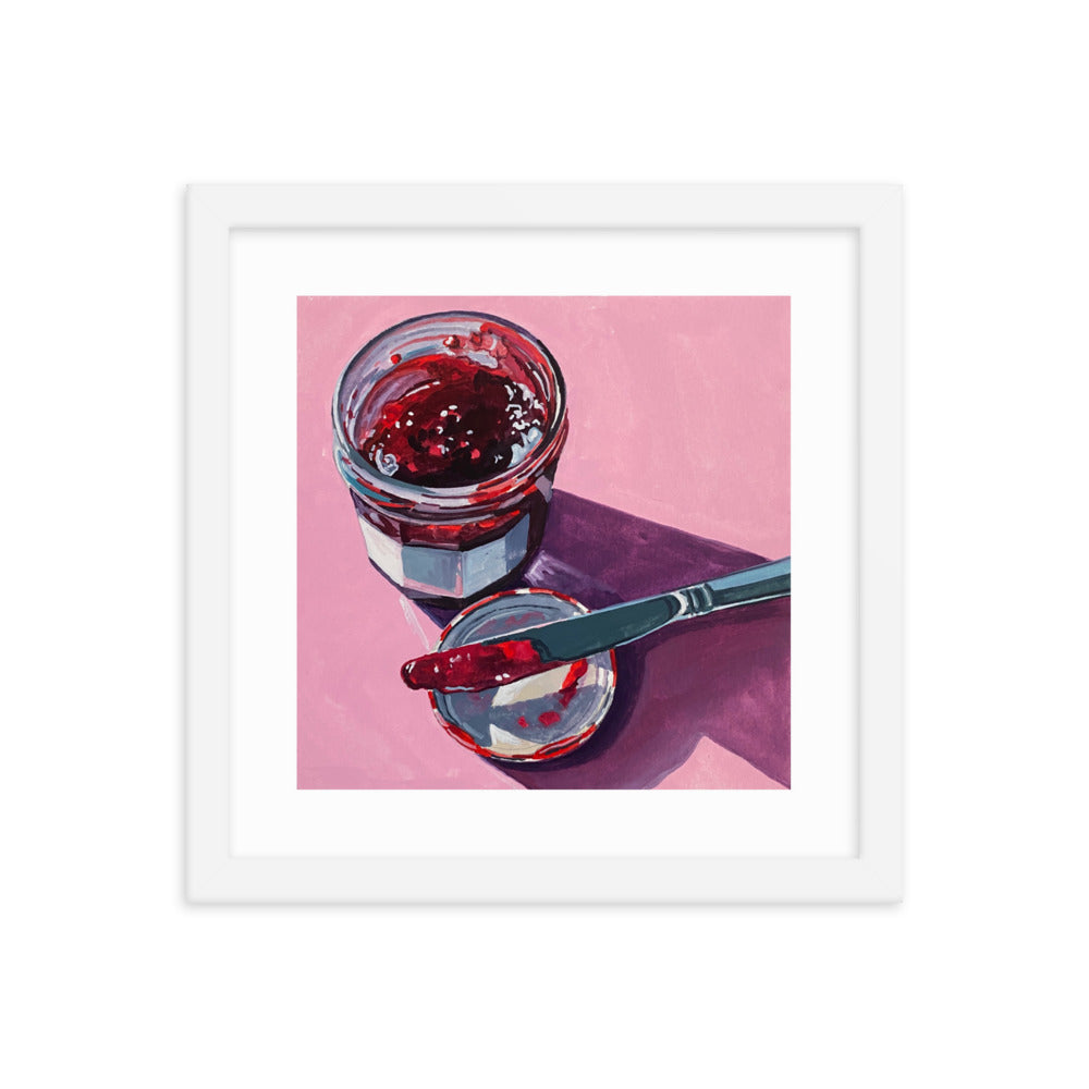 Jar of Jam Framed Print