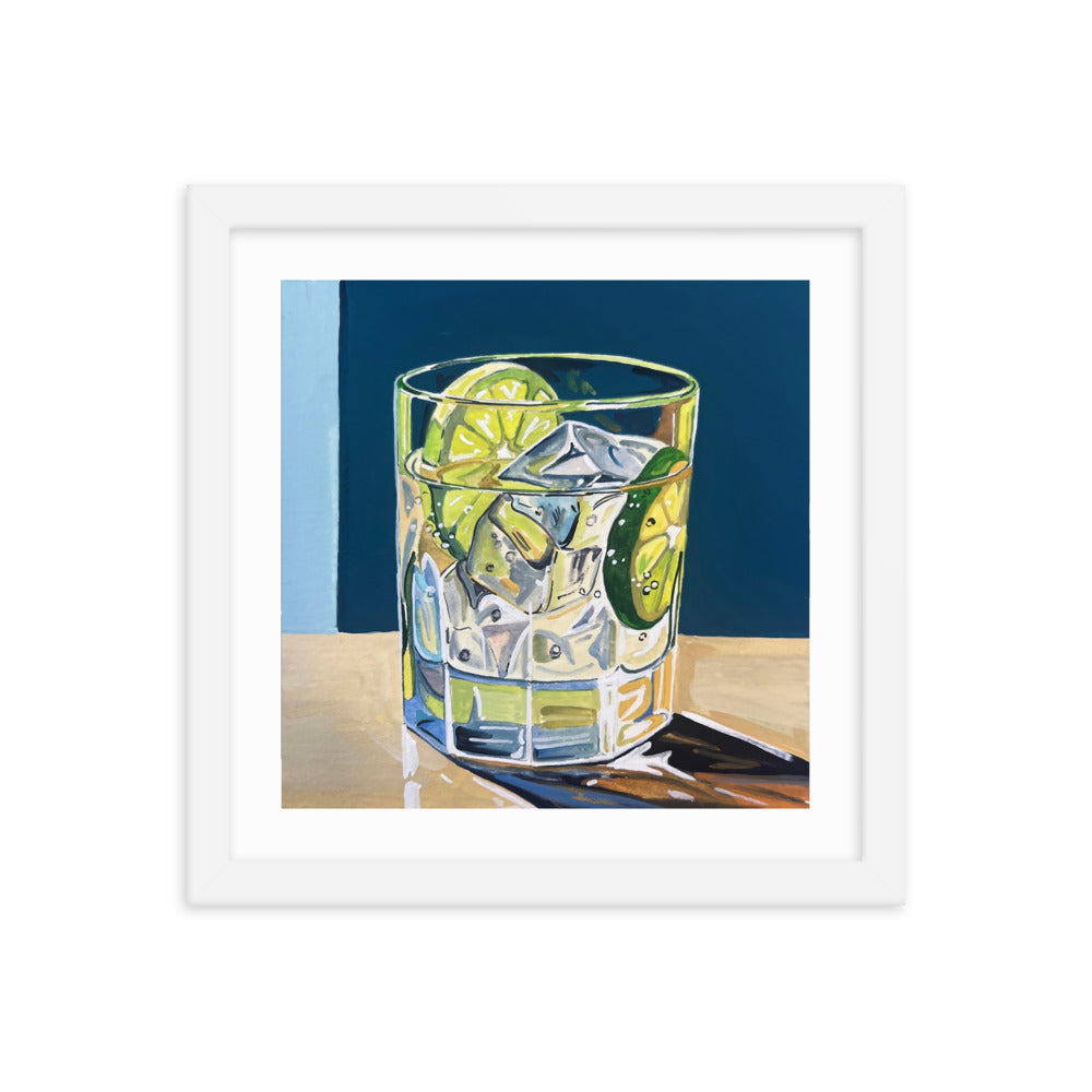 Gin and Tonic Framed Print