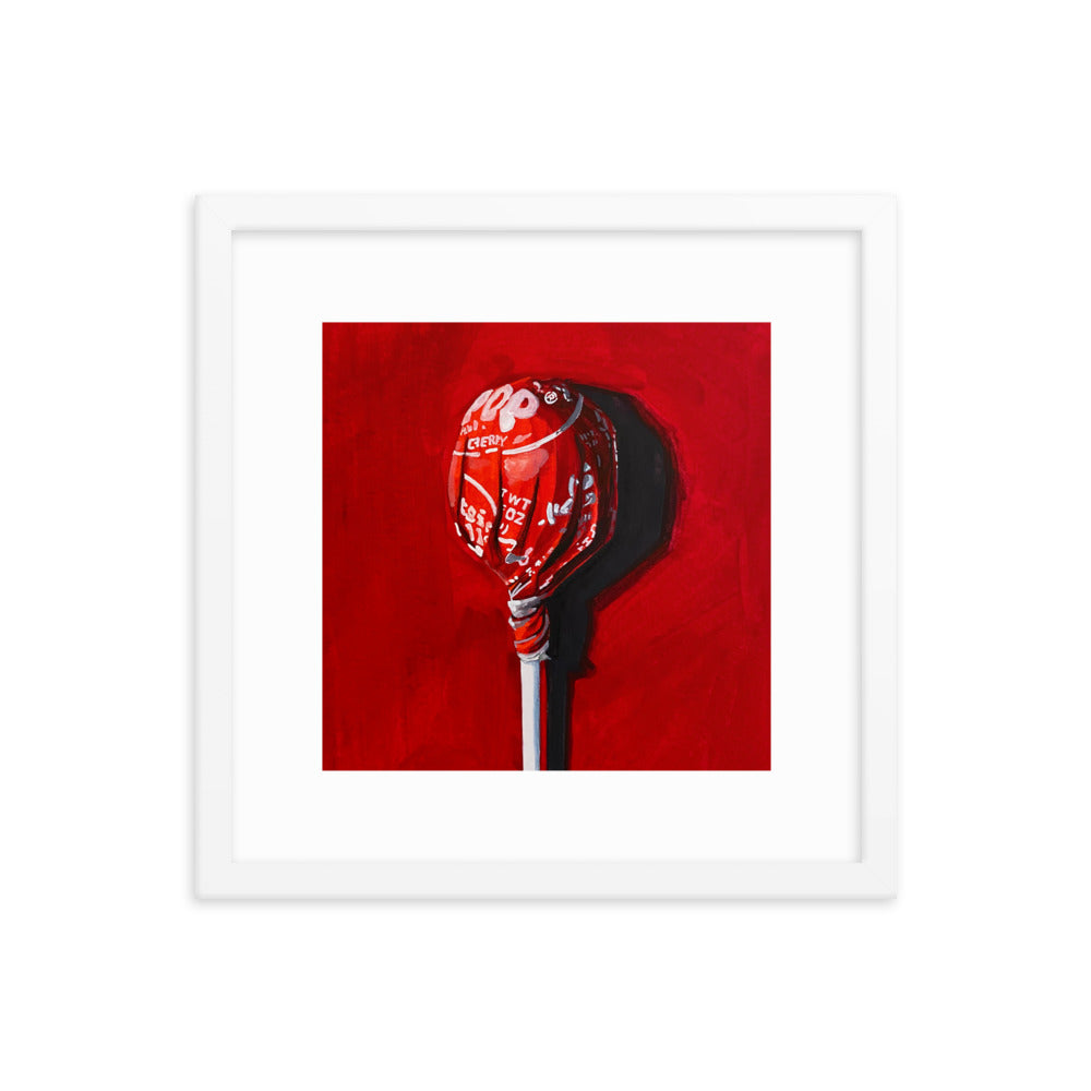 Tootsie Pop Framed Print