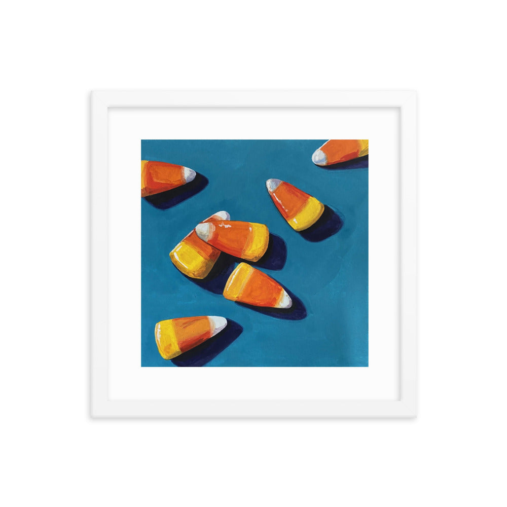 Candy Corn Framed Print