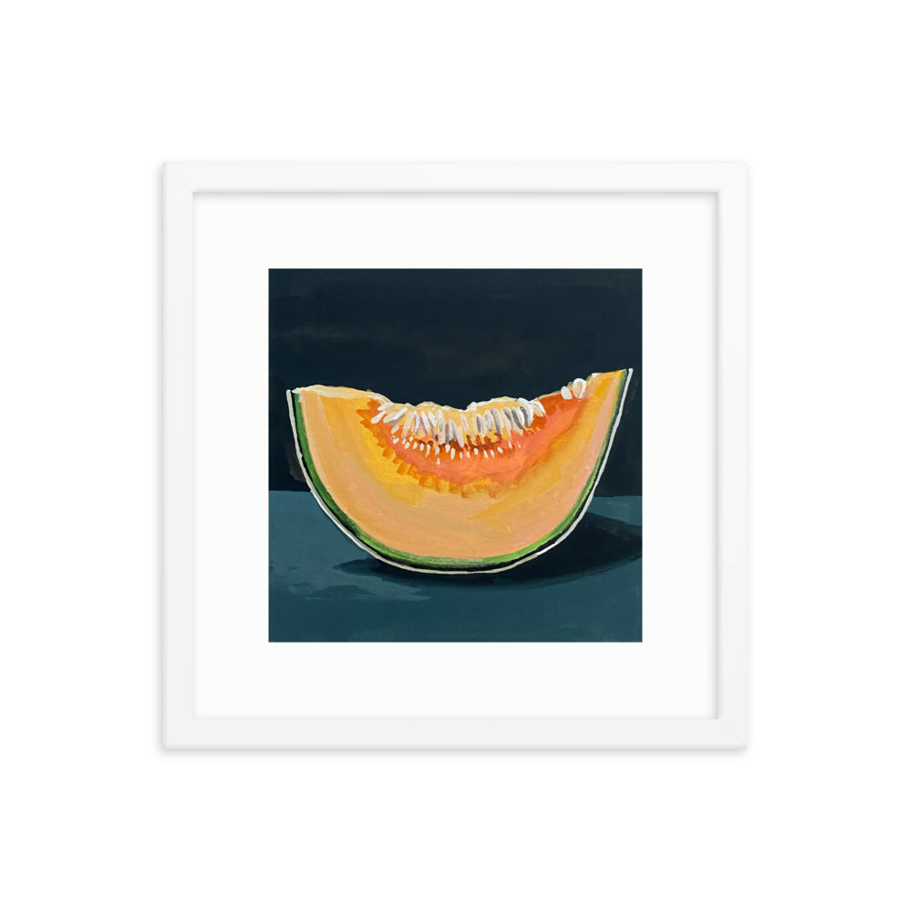Cantaloupe Framed Print