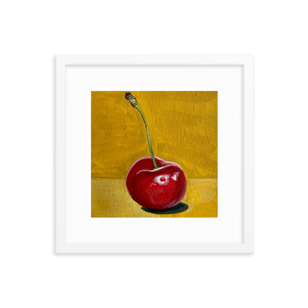 Cherry Framed Print